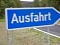 Ausfahrt